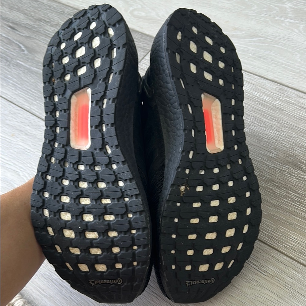 ADIDAS Black Athletic Sneakers, size 7.5 women’s - Picture 3 of 4